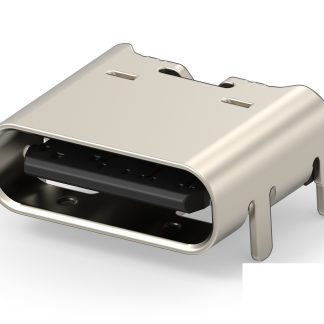 Connettore USB tipo C 2.0 TE Connectivity femmina, Montaggio superiore