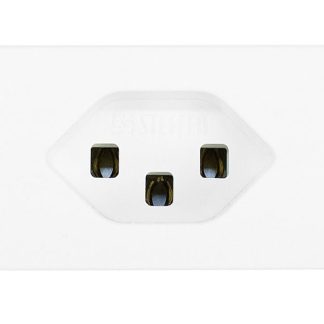 Presa elettrica, Steffen 56 00020 WS, 16A, 1 modulo, presa Tipo J - Svizzera, Bianco, Montaggio a filo