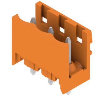 File di contatti PCB Weidmuller, 3 vie, 1 fila, passo 5.08mm