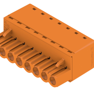Morsettiera collegabile Weidmuller Femmina a 8 vie, 1 fila, passo 5.08mm, Montaggio su cavo