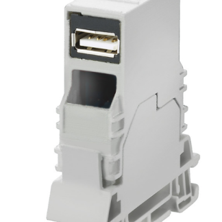 Modulo di interfaccia, Weidmuller, USB, Montaggio guida DIN, 2 poli