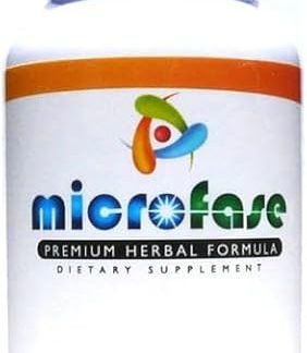 Microfase-Premium Herbal Formula - Intestinal Cleanse to Support Balanced Flora Levels - 120 Capsules