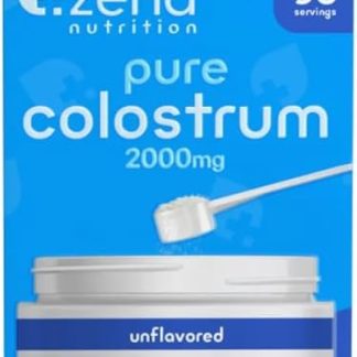 Nutrition Bovine Colostrum Powder Supplement for Gut Health, Immune & Digestive Support, 1000mg, Premium Colostrum Superfood, Gluten & Sugar Free, Unflavored, 90 Servings+ Sticker
