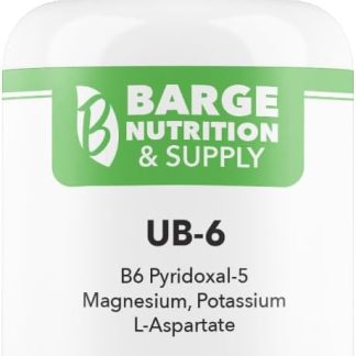 Barge Nutrition & Supply UB-6 for Neuropathy, Stress Response, and Energy Production (120 Tablets)
