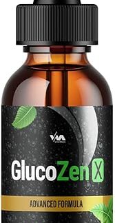 (1 Pack) Gluco Zen X Drops Healthy Vitamin Support Supplement - GlucoZen X Advanced Formula, GlucoZenX 24 Hour Liquid, Energy and Extra Strength Reviews, 1 Month Supply