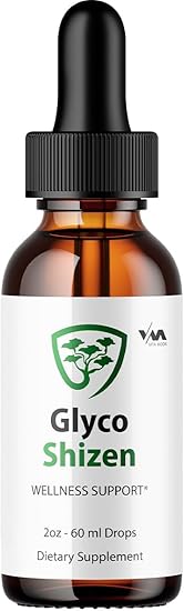 (1 Pack) Glyco Shizen Drops Healthy Vitamin Support Supplement - Advanced Formula, GlycoShizen 24 Hour Liquid, Energy and Extra Strength Reviews, 1 Month Supply