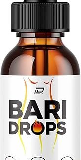 Bari Drops Liquid Supplement - Natural Formula for Fitness Goals and Active Lifestyle Support, BariDrops with Extract Reviews (1 Pack - 1 Month Supply)