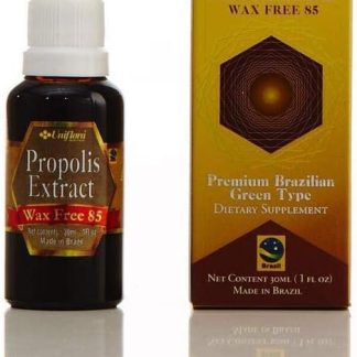 Brazilian Green Bee Propolis Liquid Extract – Wax-Free 85% – 30ml