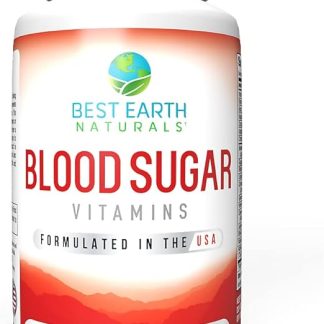 Best Earth Naturals Blood Sugar Vitamins, 60 Count
