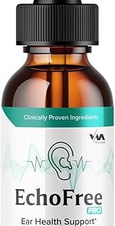 (1 Pack) Echo Free Drops Healthy Vitamin Support Supplement - Advanced Formula, EchoFree 24 Hour Liquid, Ear Health Support Reviews, 1 Month Supply