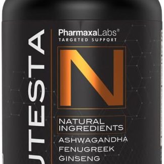 Men's Support Supplement - Ashwagandha, Fenugreek, Ginseng, Maca, Shilajit Gum & Tribulus Fruit Extract - 60 Tablets