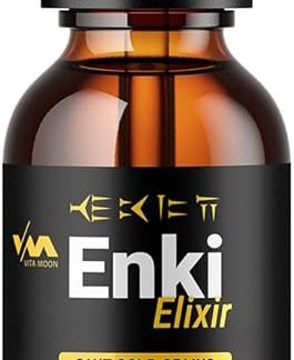 (1 Pack) EnkiElixir Drop Healthy Vitamin Support Supplement - EnkiElixir Drops Advanced Formula, Enki Elixir 24 Hour Liquid, Enki Elixir Energy and Extra Strength Reviews, 1 Month Supply