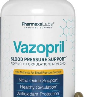 Blood Pressure Support - Vitamin Supplement for Healthy Heart & Blood Circulation - Beet Root, Hawthorn Berry, Garlic, Hibiscus, Olive Leaf & Grape Seed Extract - 90 Capsules