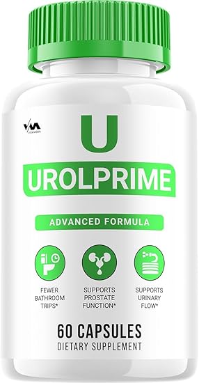 (1 Pack) Urol Prime Support Capsules – UrolPrime Pills Supplement, Maximum Strength, New Improved Multivitamin Formulation, Reviews, 60 Capsules
