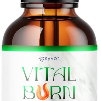 Vital Burn Drops, Official Vital Burn Keto Drops Advanced Formula Liquid Supplement, All Natural VitalBurn Keto Support Vitamin Daily Energy and Fitness Support Max Strength Ingredients (30 Servings)