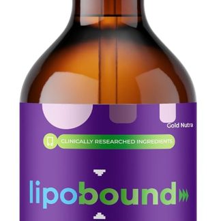 Lipobound Drops, All Natural Maximum Strength Formula, Lipo Bound Drops Liquid Supplement (1 Pack)