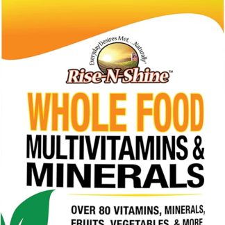 Whole Food Vegan Multivitamins & Minerals with Over 80 Minerals, Vegetables & More, 30 Count