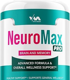 Neuro Max Pro Supplement Capsules – NeuroMax Pro Nootropics Pills, Function Support and Reviews, 60 Capsules