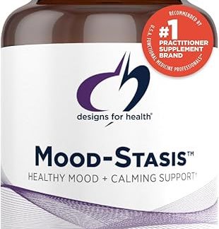 Designs for Health Mood-Stasis - 5-MTHF Methyl Folate + Methyl B12, Saffron Extract for Mood Support & Calming Support (30 Capsules)