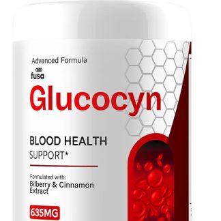 Glucocyn Advanced Glycogen Support Supplement Gluco Cyn Capsules, Glucosyn Maximum Strength Advanced Health & Wellness Multivitamin Support Formula, Glycocyn Premium Support Pills (60 Capsules)