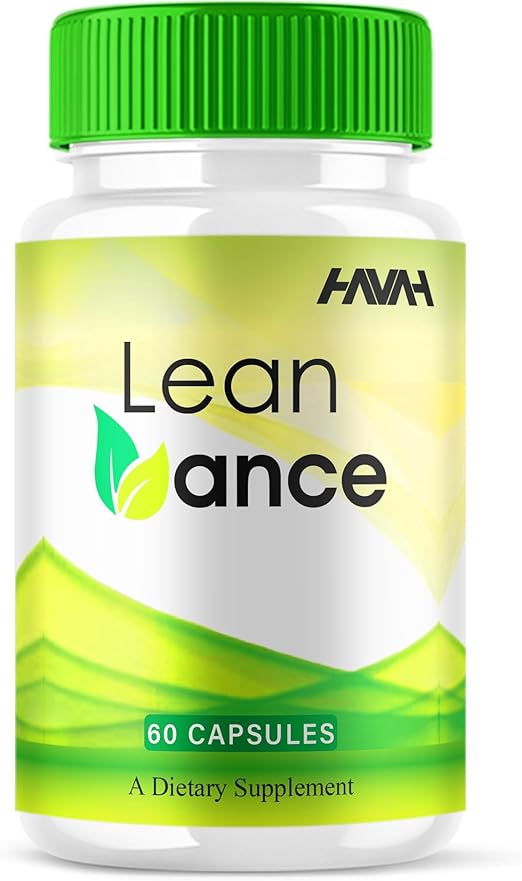 Lean Vance Advanced Supplement LeanVance Capsules, Leen Vance Maximum Strength Overall Health & Wellness Support Formula, Lean Vanse Premium Health Management Support Supplement (60 Capsules)