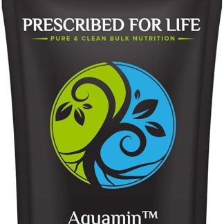 Prescribed for Life Aquamin Powder, Red Marine Algae Supplements, Rich in Plant Based Calcium & Magnesium, 72 Trace Minerals, Non GMO (20kg / 44lb)