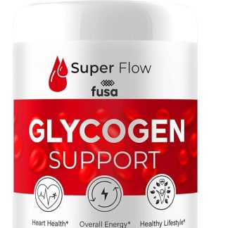 Super Flow Advanced Glycogen Support Supplement, SuperFlow Maximum Strength Advanced Health & Wellness Multivitamin Support Formula, Super Flow Premium Support Pills (60 Capsules)