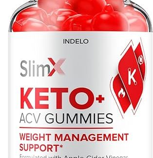 SlimX Keto ACV Gummies - Advanced Formula Slim X Keto Plus ACV Gummies Apple Cider Vinegar SlimX ACV Gummies Dietary Supplement Reviews Men Women (60 Gummies)