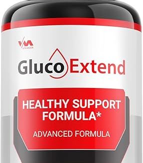 (1 Pack) Gluco Extend Supplement, GlucoExtend Capsule - Advanced Formula Gluco Extend, GlucoExtend Maximum Strength Reviews, 60 Capsules