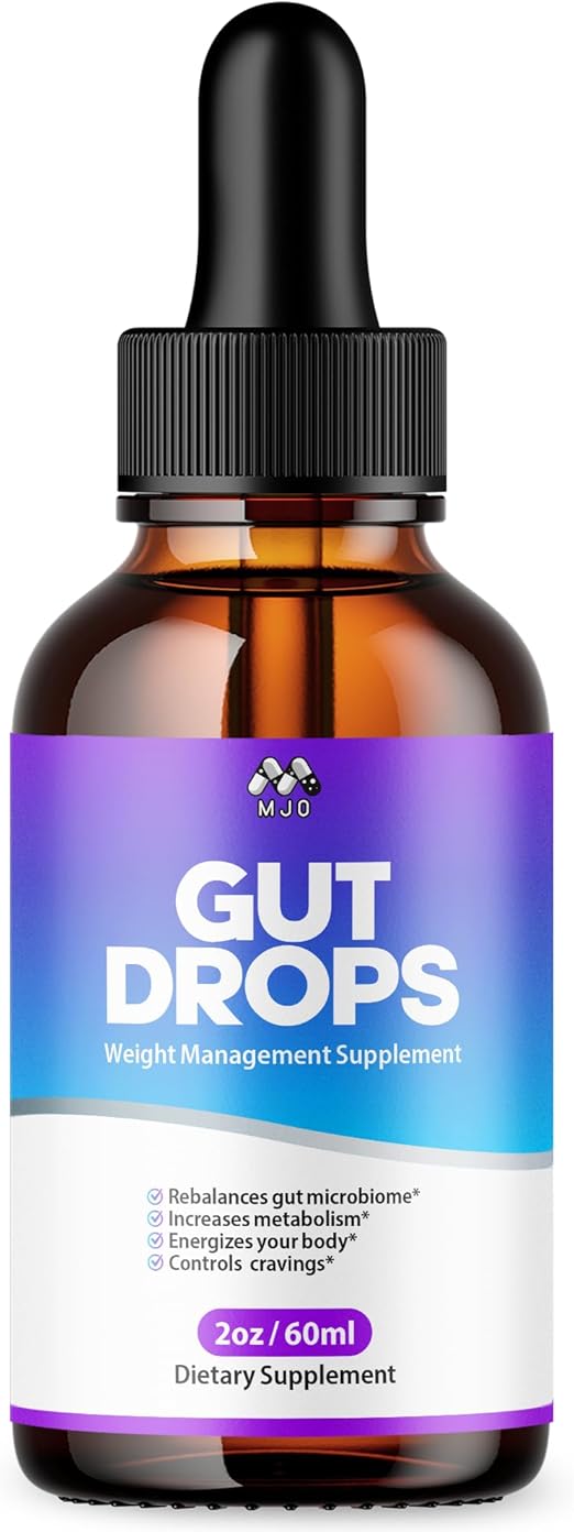 Gut Drops, Official Gut Drops Pumpkin Seeds Supplement with All Natural Ingredients, GutDrops Maximum Strength Liquid Wellness Vitamins Supporting Digestion Naturally for Women and Men (30 Servings)
