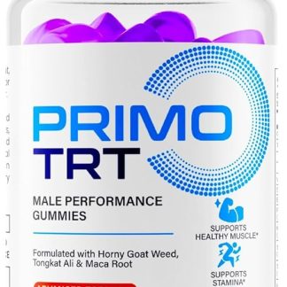 SPRESSO (1 Pack) Primo TRT Gummies – PrimoTRT Supplement Gummies with Natural Blend for Maximum Strength, Health & Wellness - Primo TRT Support Review (60 Gummies)