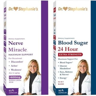 Dr. Stephanie's 24 Hour Extra-Strength Support + Nerve Miracle Bundle