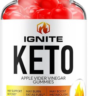 Ignite Keto ACV Gummies - Advanced Formula Ignite Keto Plus ACV Gummies Apple Cider Vinegar Ignite ACV Dietary Supplement Men Women (60 Gummies)