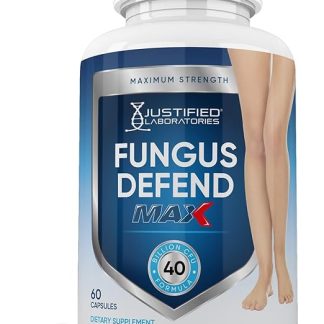 Justified Laboratories Fungus Defend Max Pills 40 Billion CFU Probiotic 60 Capsules