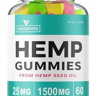 VigorVita Gummies, Maximum Strength Formula, Extra Advanced Gummy, Premium Blend Gummies Reviews for Good Well-Being, Vigorvita Gomitas (60 Gummies)