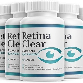 Vision Support Supplement – Eye Health Formula with Lutein, Zeaxanthin, Quercetin, Vitamin A, Zinc, & Bilberry – Supports Visual Clarity, Focus & Eye Fatigue Relief – 6-Pack