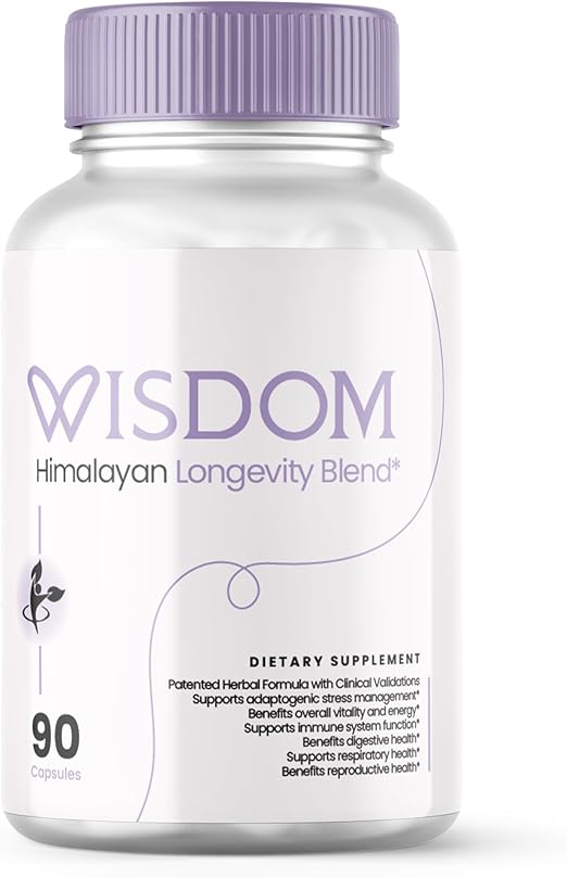 Wisdom Himalayan Longevity Blend - Supports Longevity and Boosts Vitality