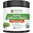 Wheatgrass Powder - USDA Certified Organic Wheat Grass Powder That Is Rich In Essential Amino Acids, Chlorophyll, Antioxidants, Fatty Acids, Minerals & Vitamins - US Grown - Vegan & Non-GMO Superfoods