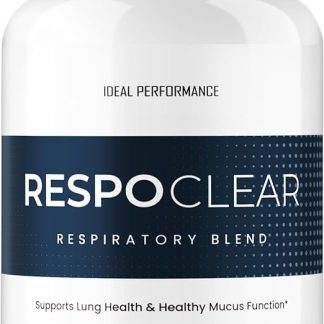 Respoclear Capsules, Advanced Respoclear Blood Formula Supplement Pills, All Natural Premium Formula for Healthy Circulation & Stable Levels, Respo Clear Healthy Lung Pills Reviews (60 Capsules)