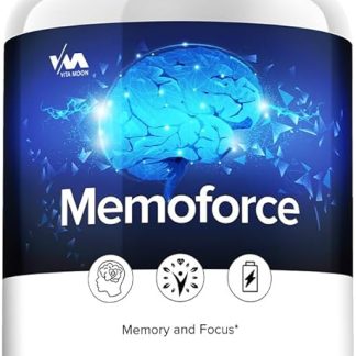 Memoforce Supplement Capsules – Memoforce Nootropics Pills, Memoforce Clarity Focus and Reviews, 60 Capsules