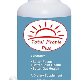 Total People Plus - Multivitamin & Minerals for Adults - Dietary Supplements Rich in Major Minerals with Mix of Vitamins A, D, and E - Boosts Energy and Vitality - 180 Capsules