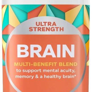 Convergence Ultra Strength Brain Softgels, Nootropic Supplement, 60 Ct