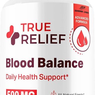 (1 Pack) True Relief Balance Capsules, All Natural Blood Premium Formula Support, Maximum Strength Vitamin, True Relief Glyco Supplement Vitamin Pills
