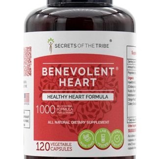 Secrets of the Tribe - Benevolent Heart, Healthy Heart Formula, Herbal Supplement Blend (120 Capsules)