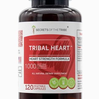 Secrets of the Tribe - Tribal Heart, Heart Strenght Formula, Herbal Supplement Blend (120 Capsules)