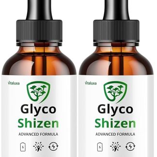 (2 Pack) Glyco Shizen Drops - Official Formula - Glyco Shizen Original Supplement Reviews with Maximum Strength Glycogen Health, GlycoShizen Advanced New Formula Wellness Vitamin - Made in USA (4oz)