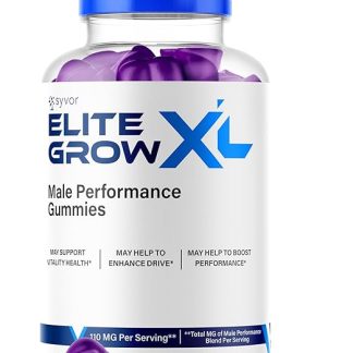 Elite Grow XL Gummies, Elite GrowXL Maximum Strength Gummy Supplement, Elite Grow X L All Natural Advanced Formula Gummys Chewable Vitamin EliteGrow Delicious Premium Once Daily Gummes (60 Gummies)