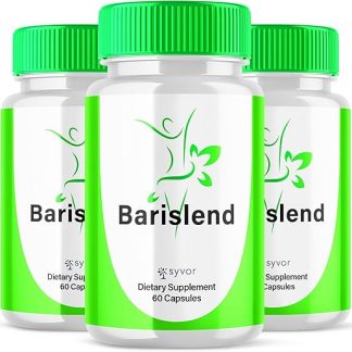 (3 Pack) Barislend Capsules, Official Barislend Health Management Pills with All Natural Ingredinets, Bari-Slend Advanced Formula Vitamin Pills for Energy Support for Men and Women (180 Capsules)