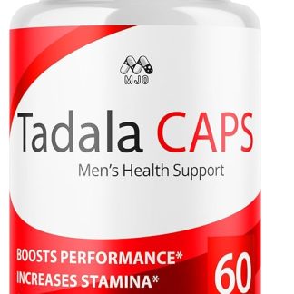 TadalaCaps, Official Tadalacaps Pills Health Support with All Natural Ingredients, Tadala CAPS Maximum Strength Wellness Support Supplement with Premium Naturally Sourced Vitamins (60 Capsules)