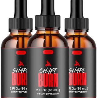 (3 Pack) Shape Burn, Official ShapeBurn Supplement with All Natural Ingredients, Adanced Formula ShapeBurn Maximum Strength Fitness Support Formula for Men & Women in an Easy Take Form (90 Servings)